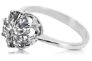 Cubic Zirconia 925 Silver Ring vinobraní VRC157S Style